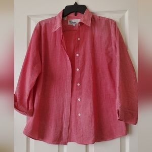 Red Gingham Blouse